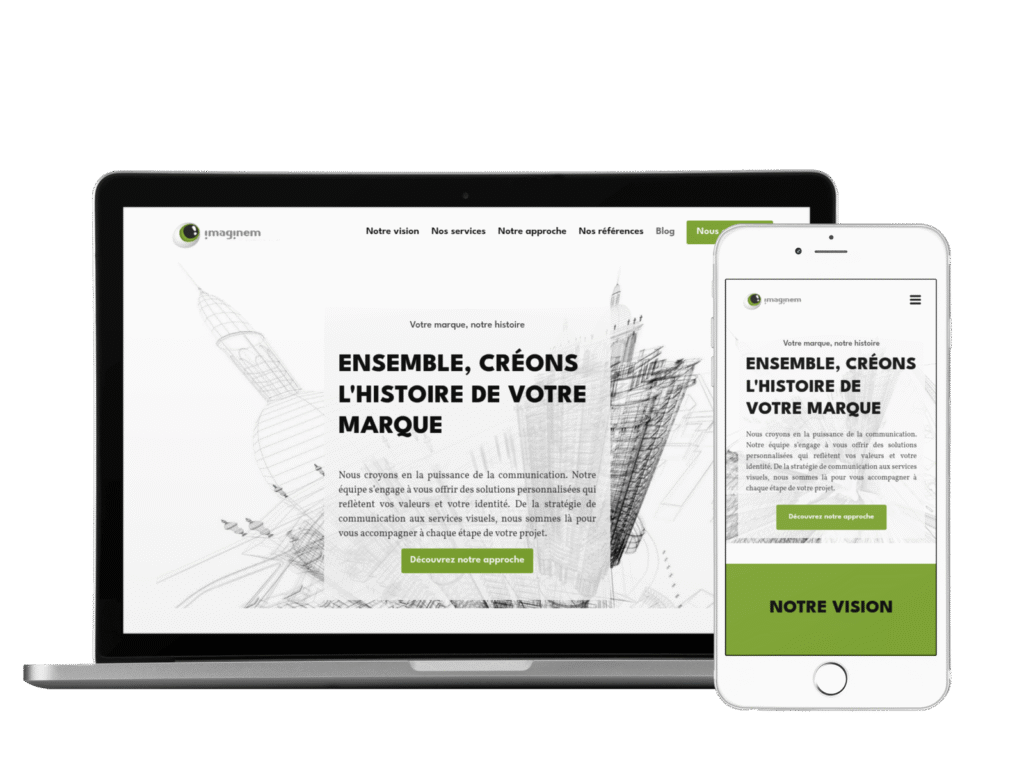 création site web Imaginem